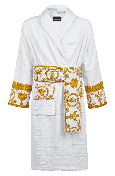 versace women's bathrobe|Versace his and hers robes.